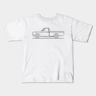 blue truck B Kids T-Shirt